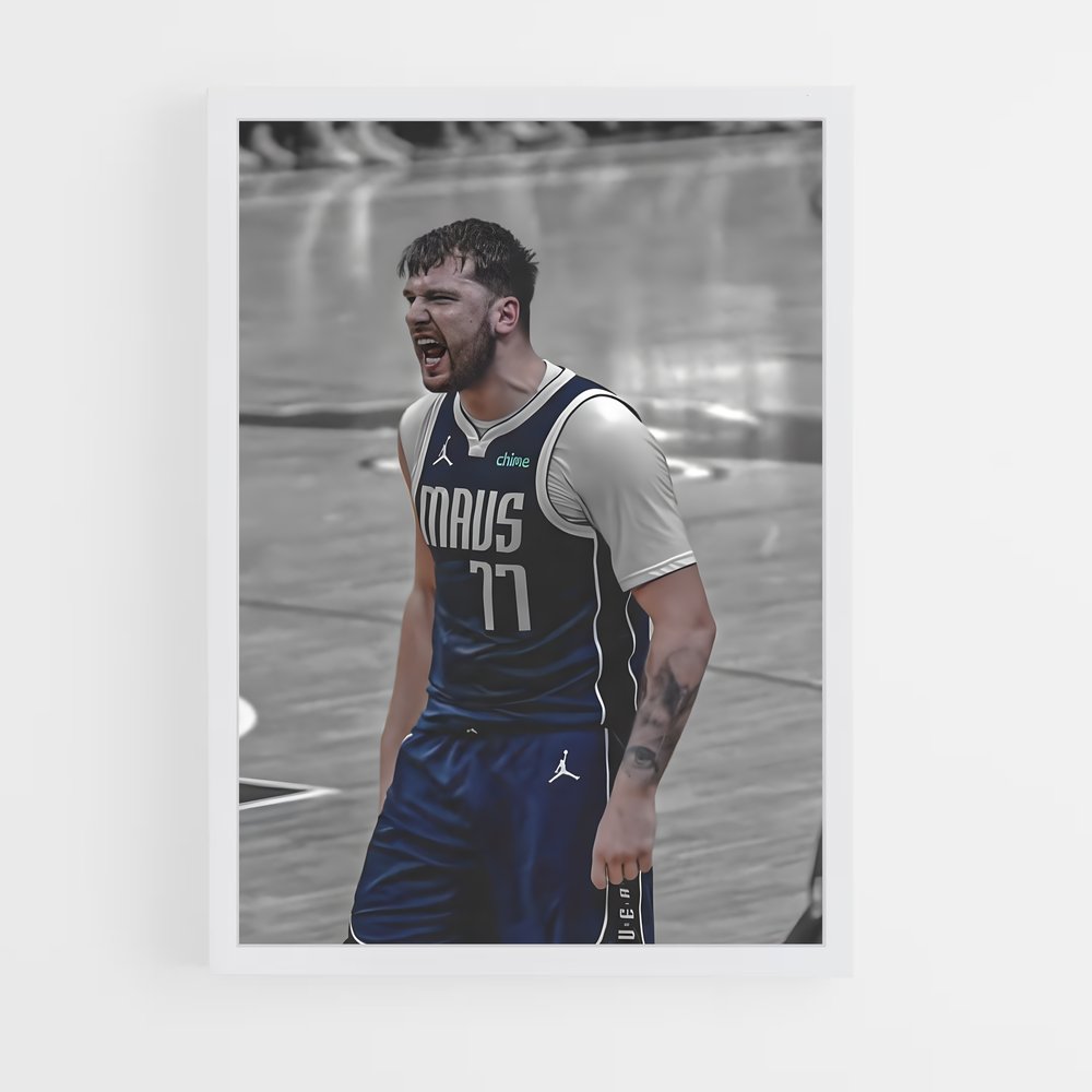 Poster Luka doncic potentiel – affiche Basketball (vue 3)